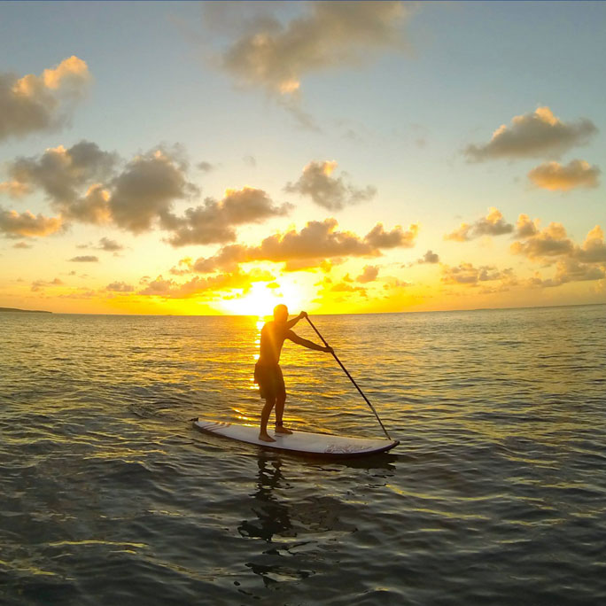 Standup Paddleboarding Lessons in Anguilla